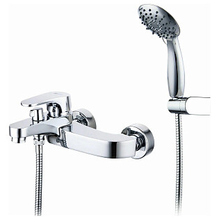 Смеситель для ванны хром Lemark Shift LM4334C