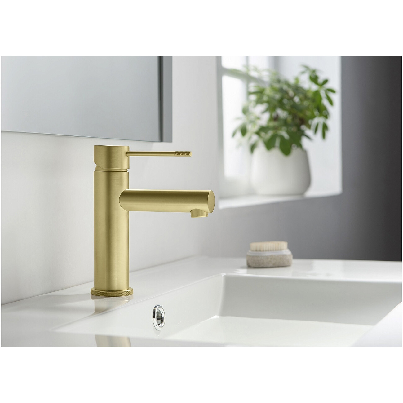 Смеситель для раковины золото матовое Timo Saona 2361-17F - изображение 2