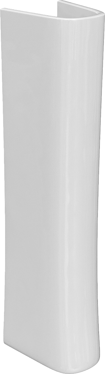 Раковина подвесная керамическая с пьедесталом 34х44 см белая Stworki "Дублин" - изображение 8