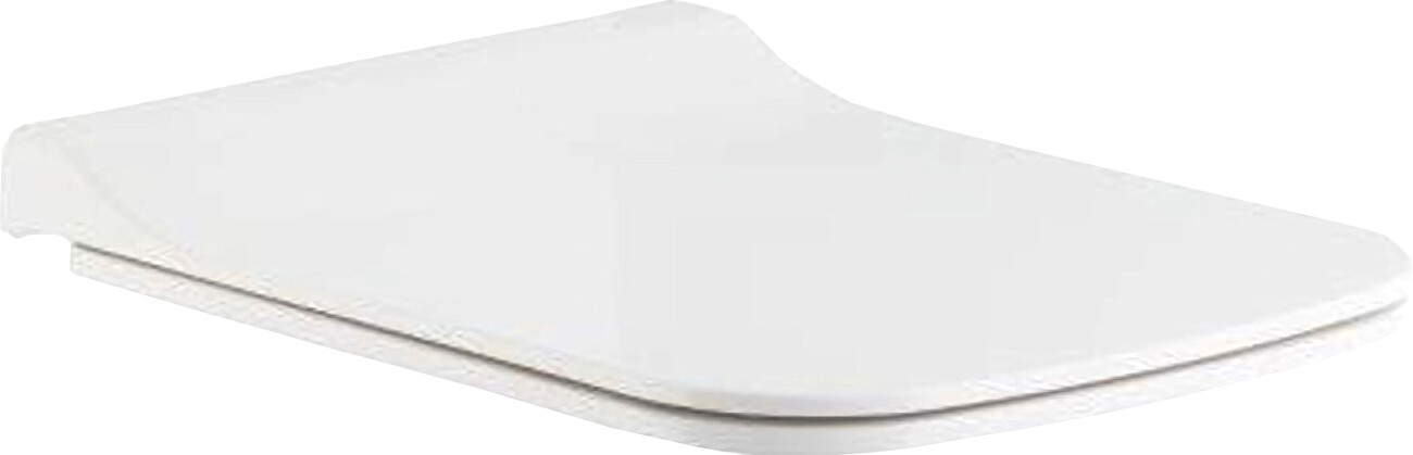 Унитаз подвесной безободковый с микролифтом белый Seramiksan Saturn Rimout A141151H - изображение 7