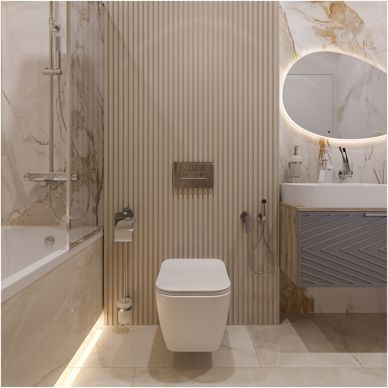 Унитаз подвесной белый Stworki "Монтре" SETK3204-2616-001-1-0000 SETK3204-2616-001-1-1000 - изображение 8