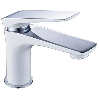 Смеситель для раковины белый, хром Lemark Allegro LM5906CW
