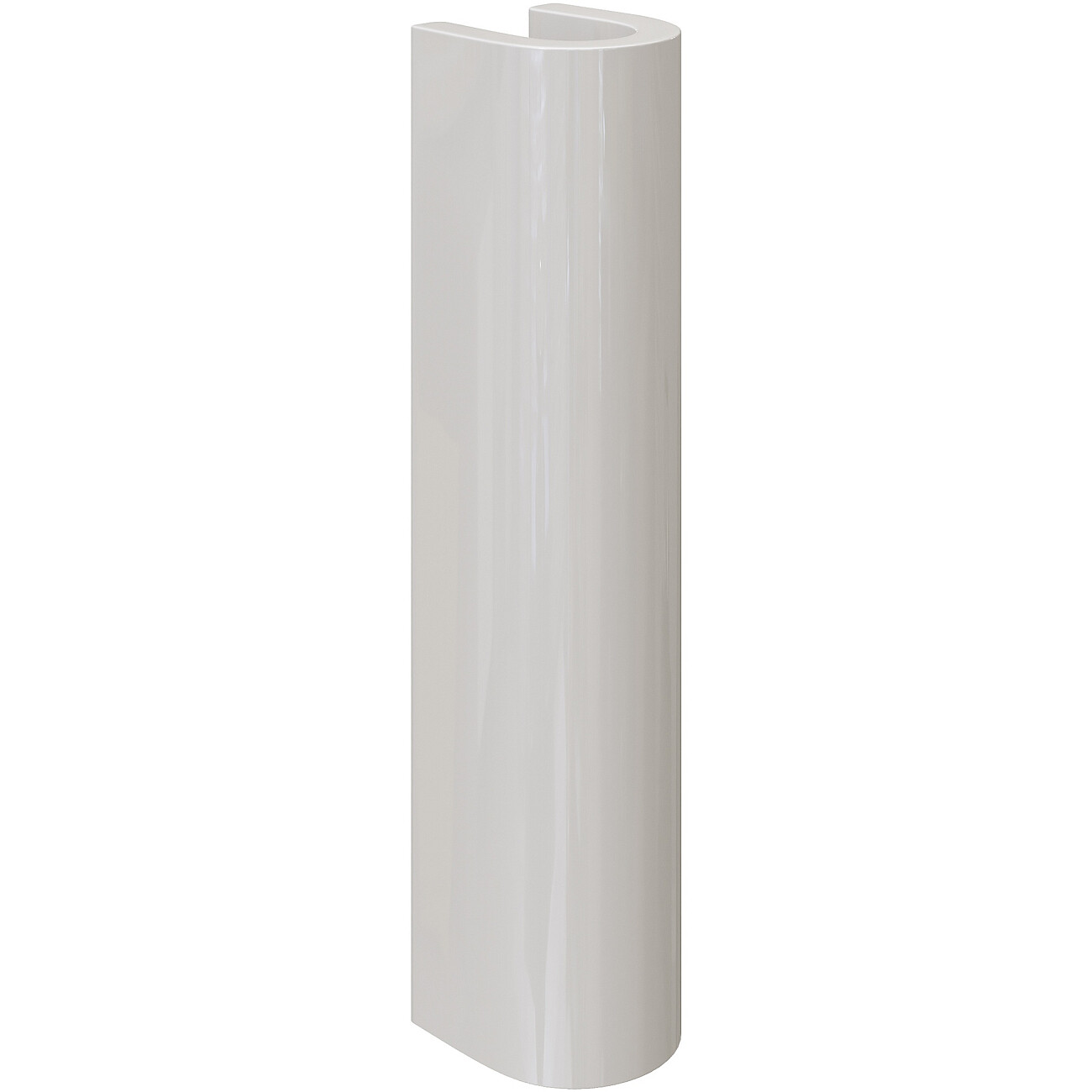 Раковина фаянсовая 63 см с пьедесталом белая Diwo "Муром" 0114 - изображение 9