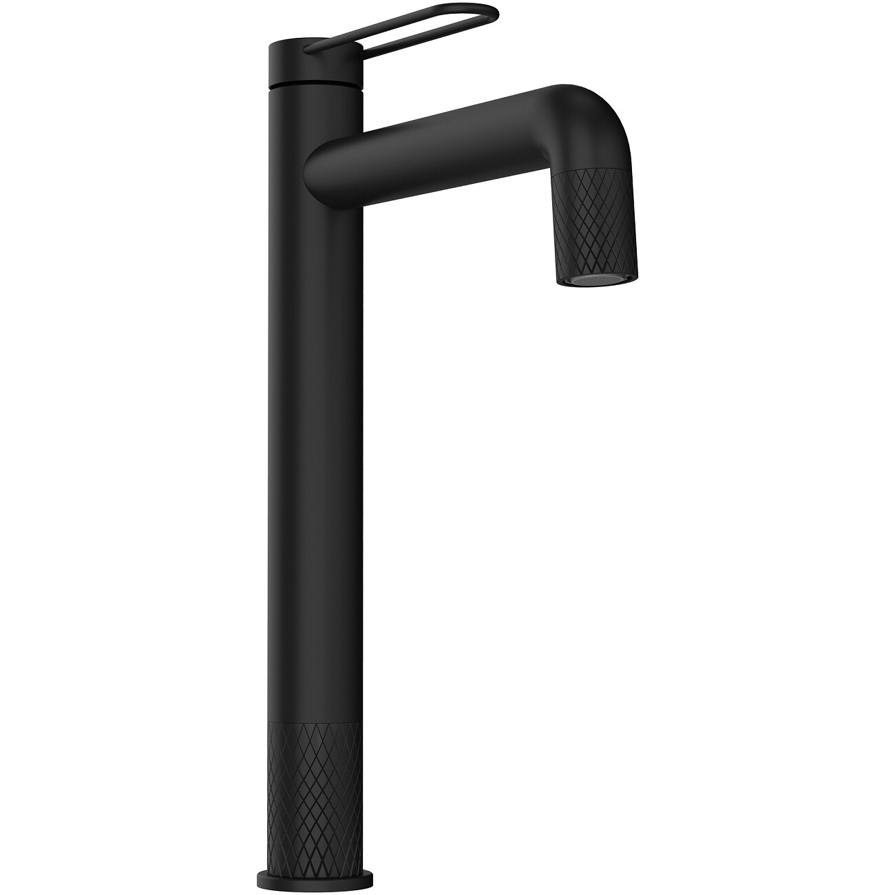 Смеситель для раковины однорычажный черный Stworki "Левангер" S07020BK - изображение 8