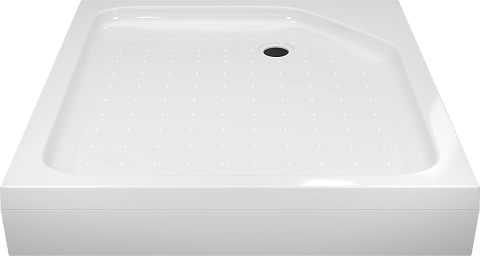 Поддон для душа акриловый квадратный с экраном 100х100 см белый Diwo K 17-100 Щ0000055617