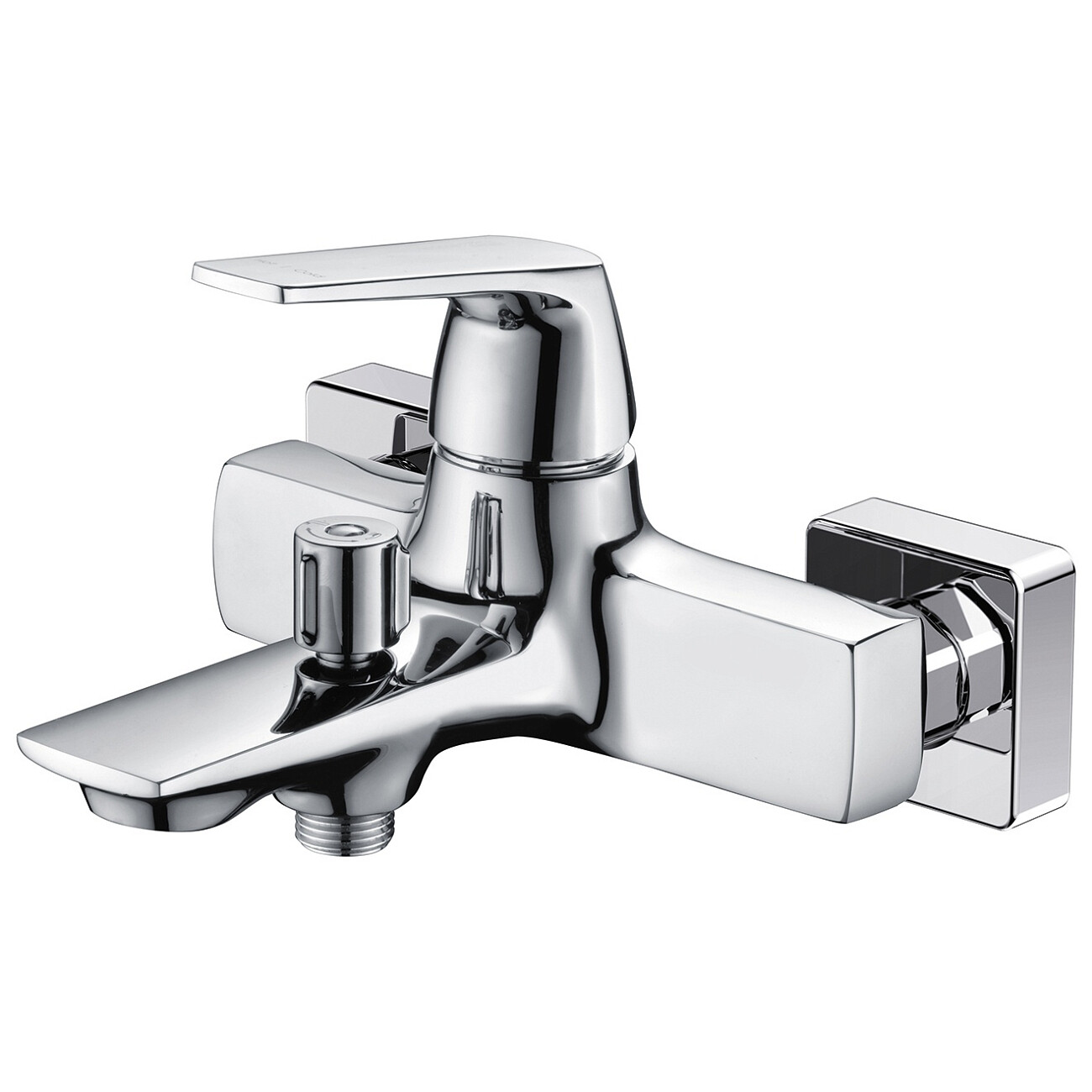 Смеситель для ванны с коротким изливом хром Wasserkraft Neime 1901 - изображение 3