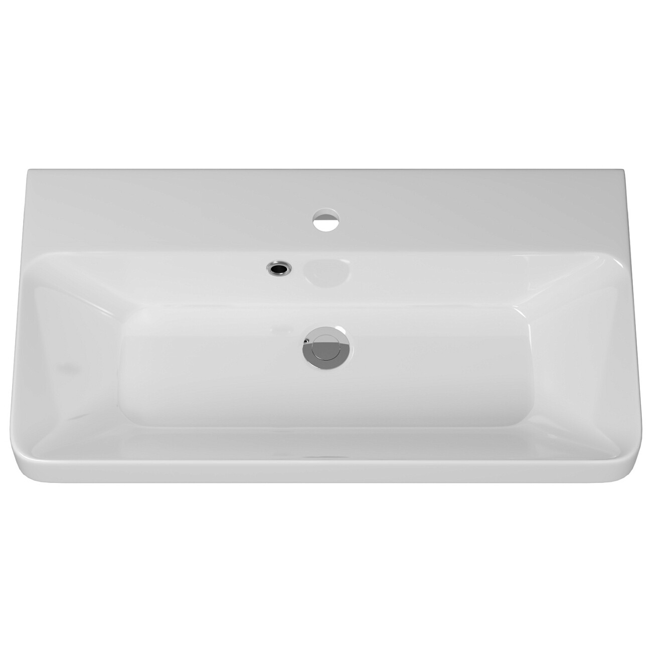 Умывальник мебельный белый Dreja LUXURY 70 11070-KL - изображение 2