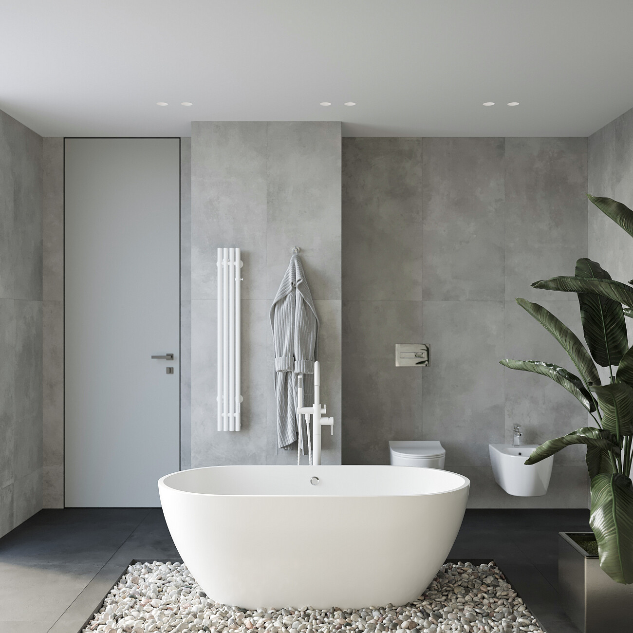 Ванна из искусственного камня овальная 160х75 см белая Stworki "Берген" ФР-00014095 - изображение 4