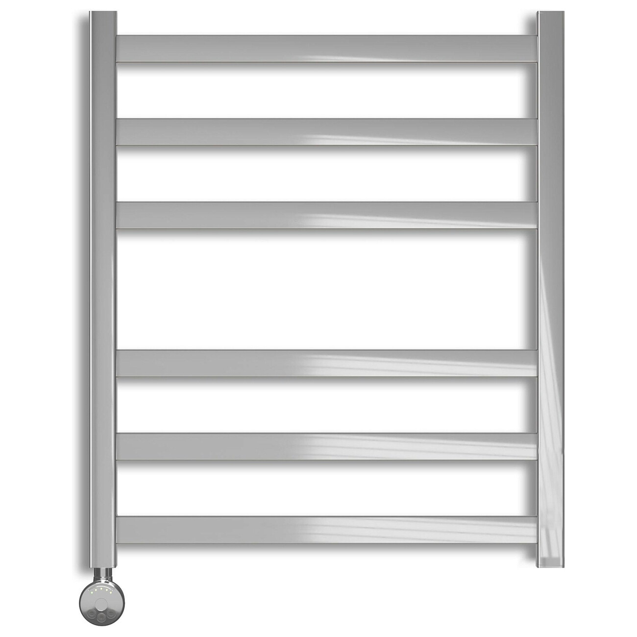 Полотенцесушитель электрический левый, правый 50х60 см хром Point "Меркурий" PN83156E П6 - изображение 3