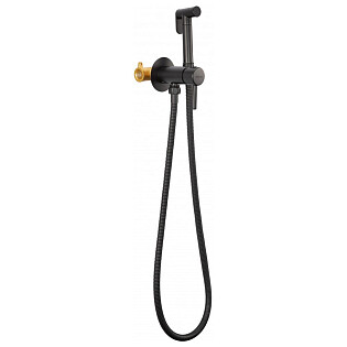 Гигиенический душ со смесителем черный Milacio Ultra MCU.850.MB