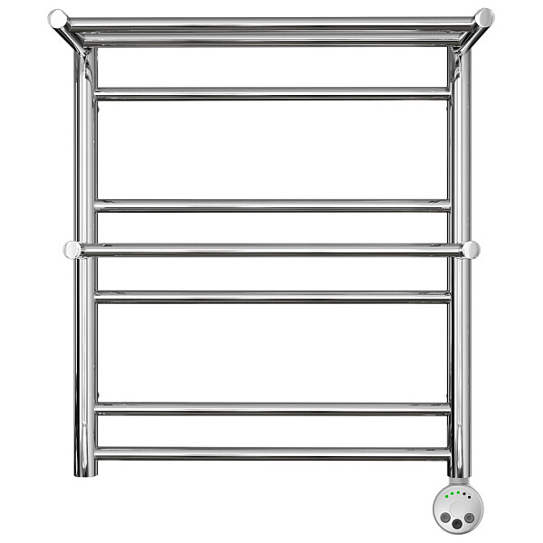 Полотенцесушитель электрический 50х60 см хром Lemark Pramen LM33607E П7 - изображение 1