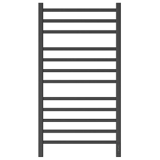 Полотенцесушитель электрический 50х100 см с диммером справа черный Point &quot;Вега&quot; PN71850B П12