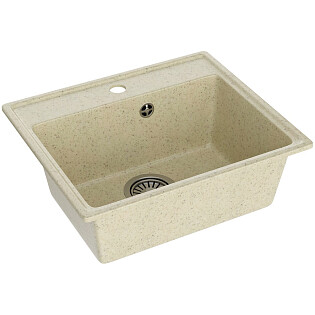 Мойка кухонная бежевая Domaci &quot;Палермо&quot; PR-490-002