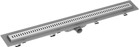 Душевой лоток 75 см хром Ravak OZP Zebra 750-plastic X01433