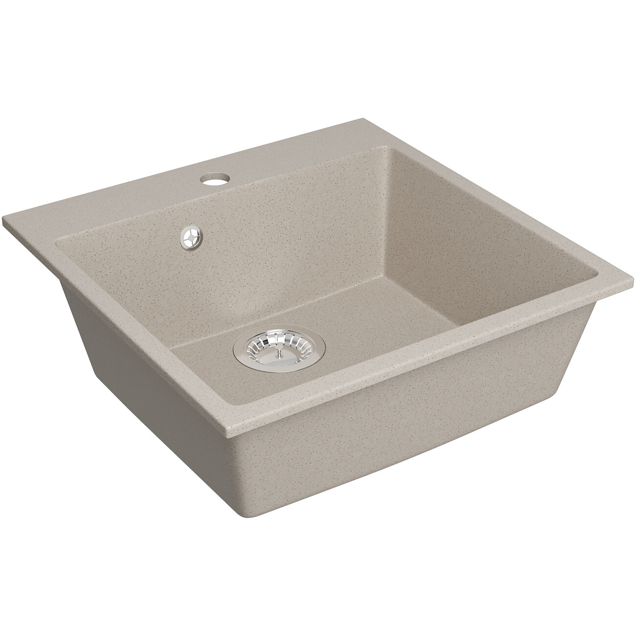 Мойка кухонная бежевая Domaci "Болонья" М-42-003 - изображение 9