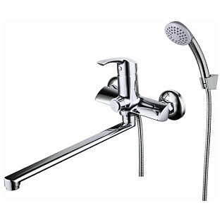 Смеситель универсальный хром Lemark Plus Strike LM1157C