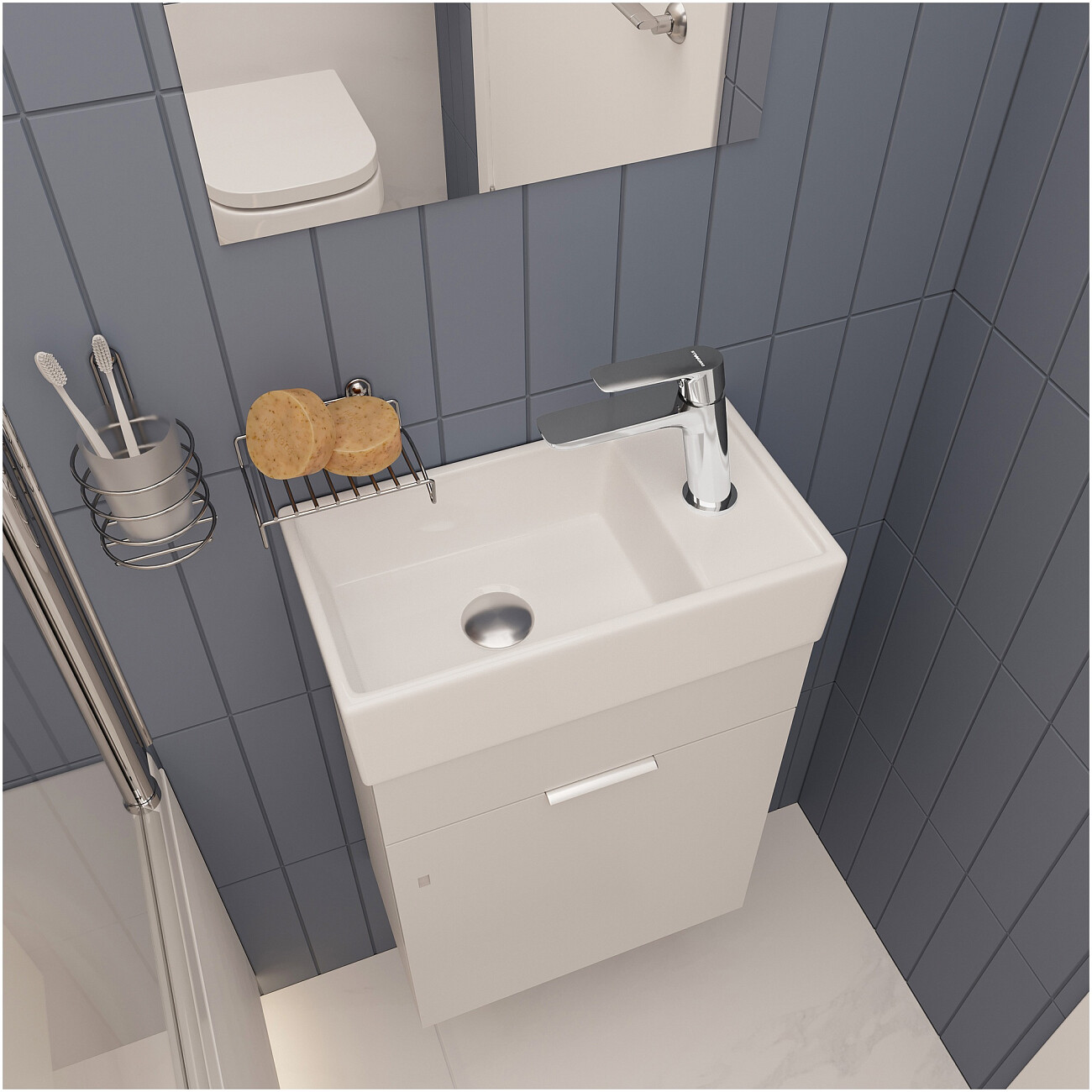 Смеситель для раковины однорычажный хром Stworki "Сторвик" S14010CR - изображение 6