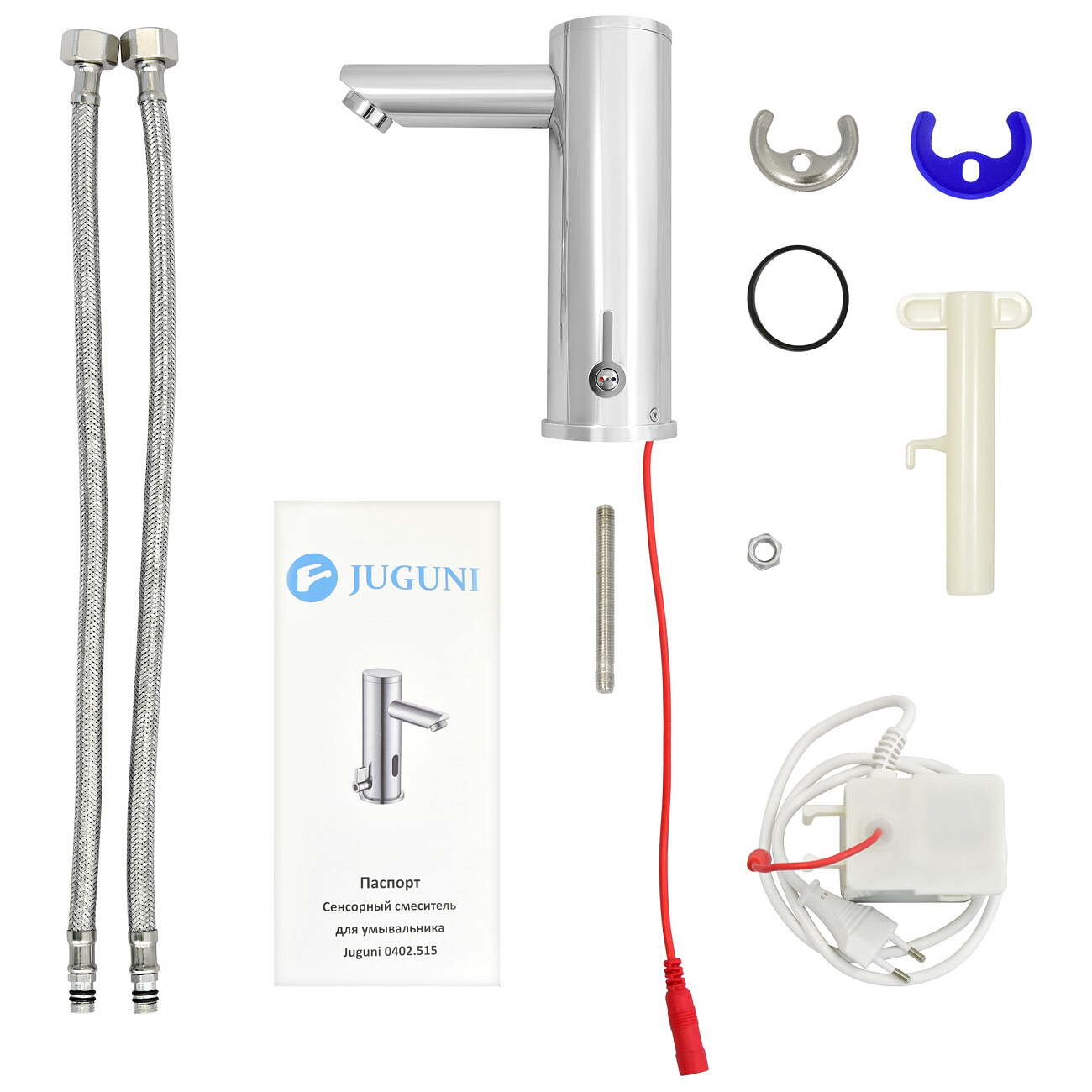 Смеситель для раковины сенсорный хром Juguni 0402.515 - изображение 16