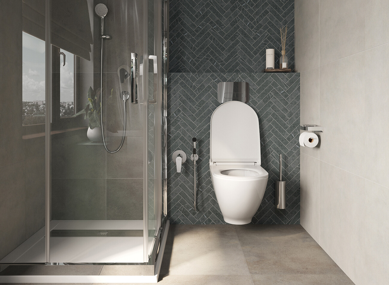 Поддон для душа с сифоном 90x90 см белый Stworki "Эстерсунд" 264998 - изображение 6