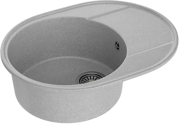 Мойка кухонная серая Domaci "Палермо" PR-610-003 - изображение 1