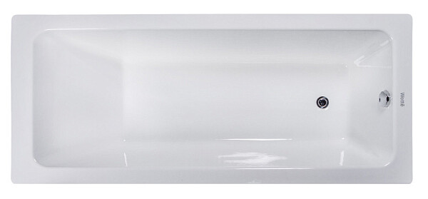 Ванна чугунная 180х80 см белая Wotte Line 1800x800 - изображение 1