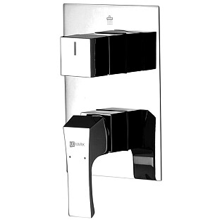 Смеситель для ванны и душа встраиваемый хром Lemark Unit LM4528C