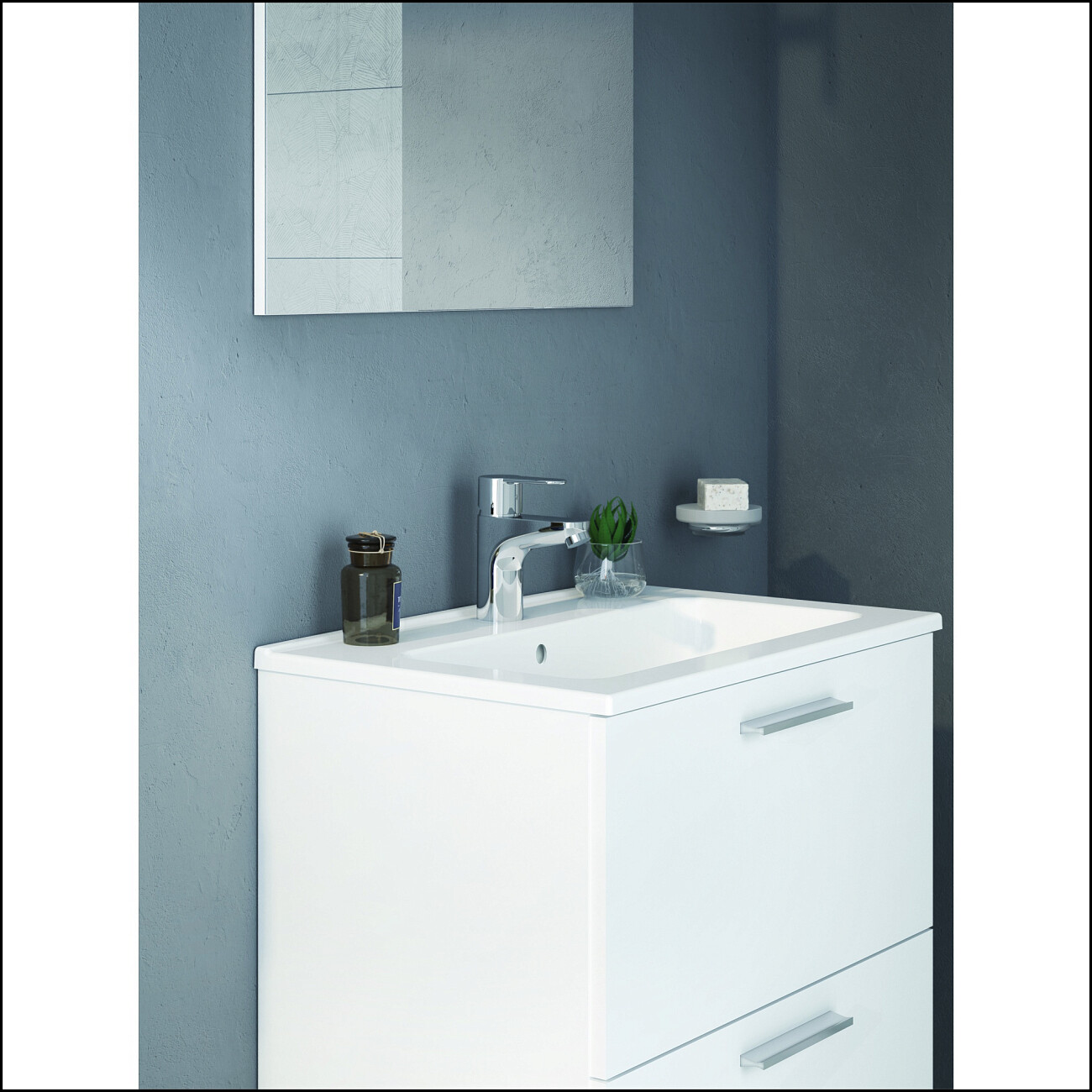 Смеситель для раковины однорычажный хром Vitra Solid S A42440EXP - изображение 2