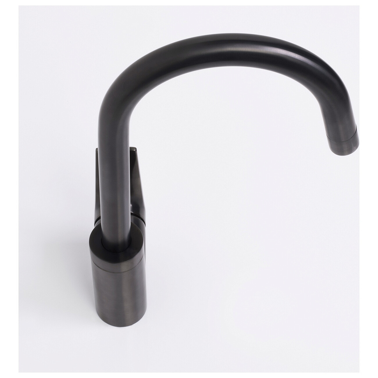 Смеситель для кухни из латуни оружейная сталь Wasserkraft 8407 - изображение 6