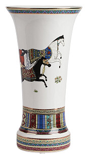 Ваза фарфоровая с рисунком 20 см Antique Large