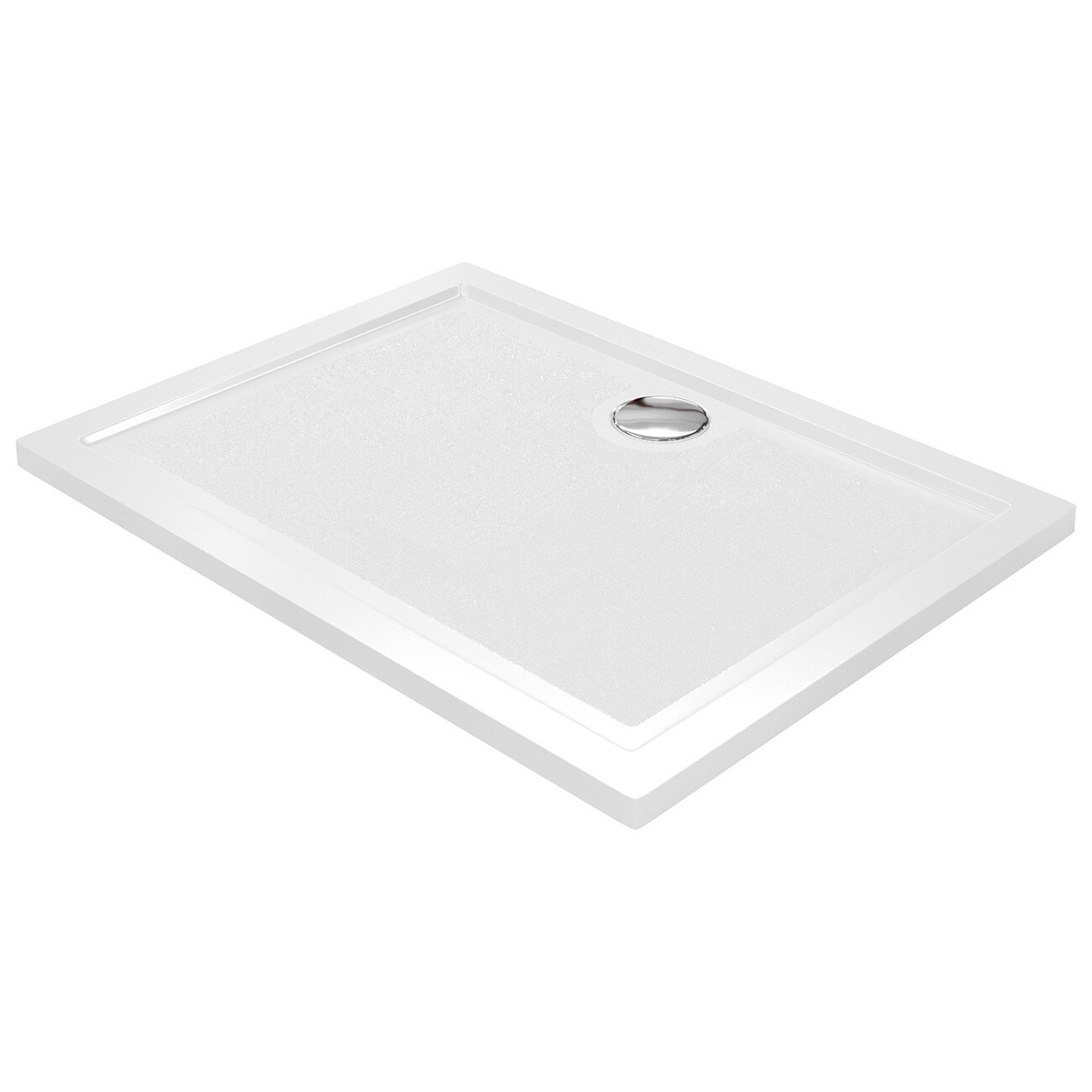 Душевой поддон из стеклопластика прямоугольный 90х120 см белый Wasserkraft Salm 27T07 - изображение 3
