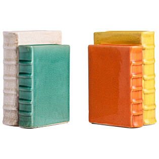 Набор держателей для книг с вазами для цветов Corde Puerto