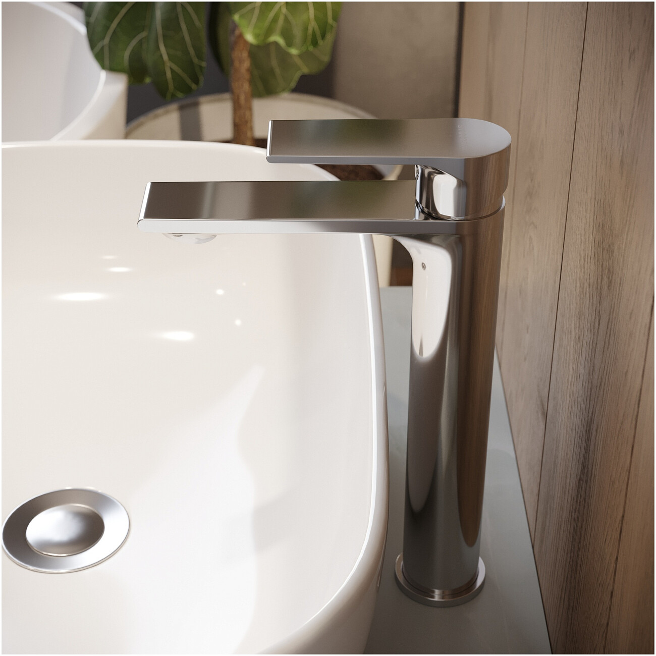 Смеситель для раковины однорычажный хром Stworki "Колдинг" S32020CR - изображение 6