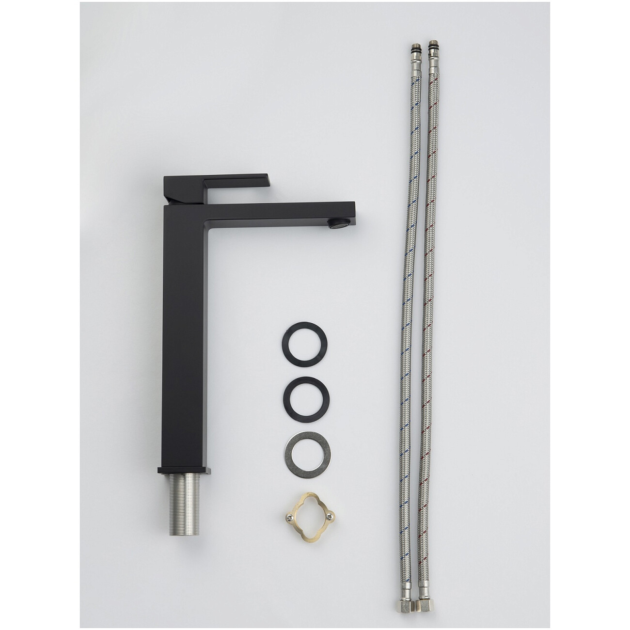 Смеситель для раковины-чаши черный Timo Selene 3061-03F - изображение 3