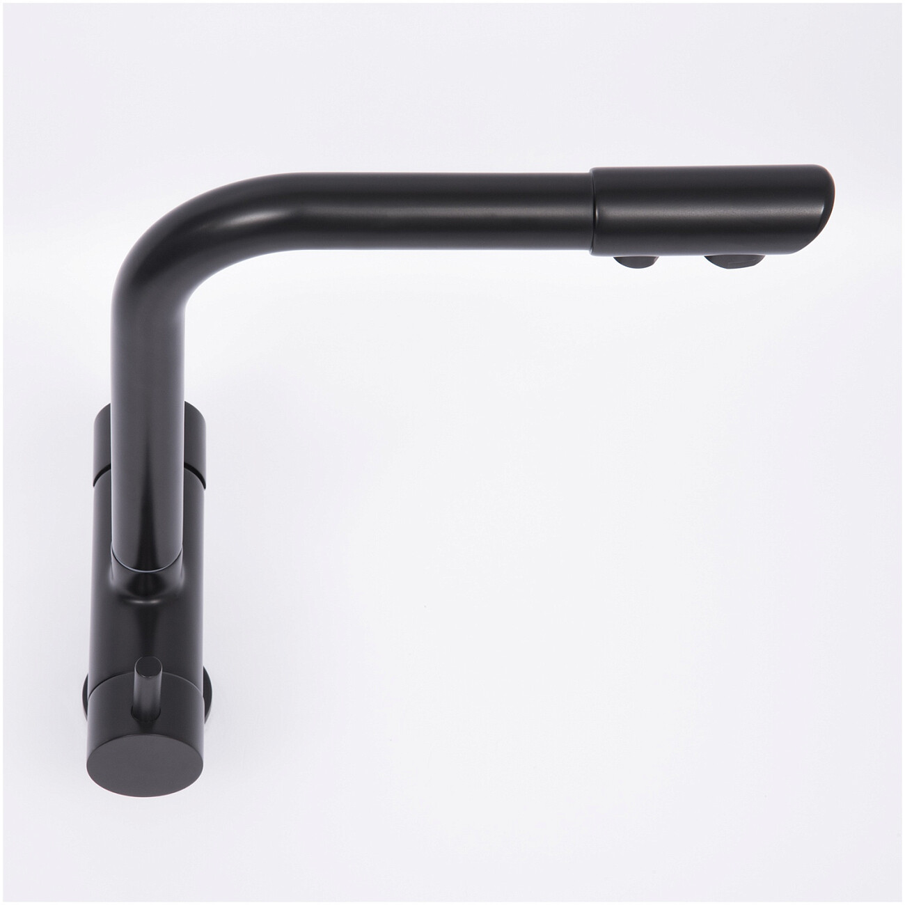 Смеситель для кухни под фильтр из латуни черный Wasserkraft A8367 - изображение 10