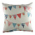 Подушка с принтом Bunting Blue