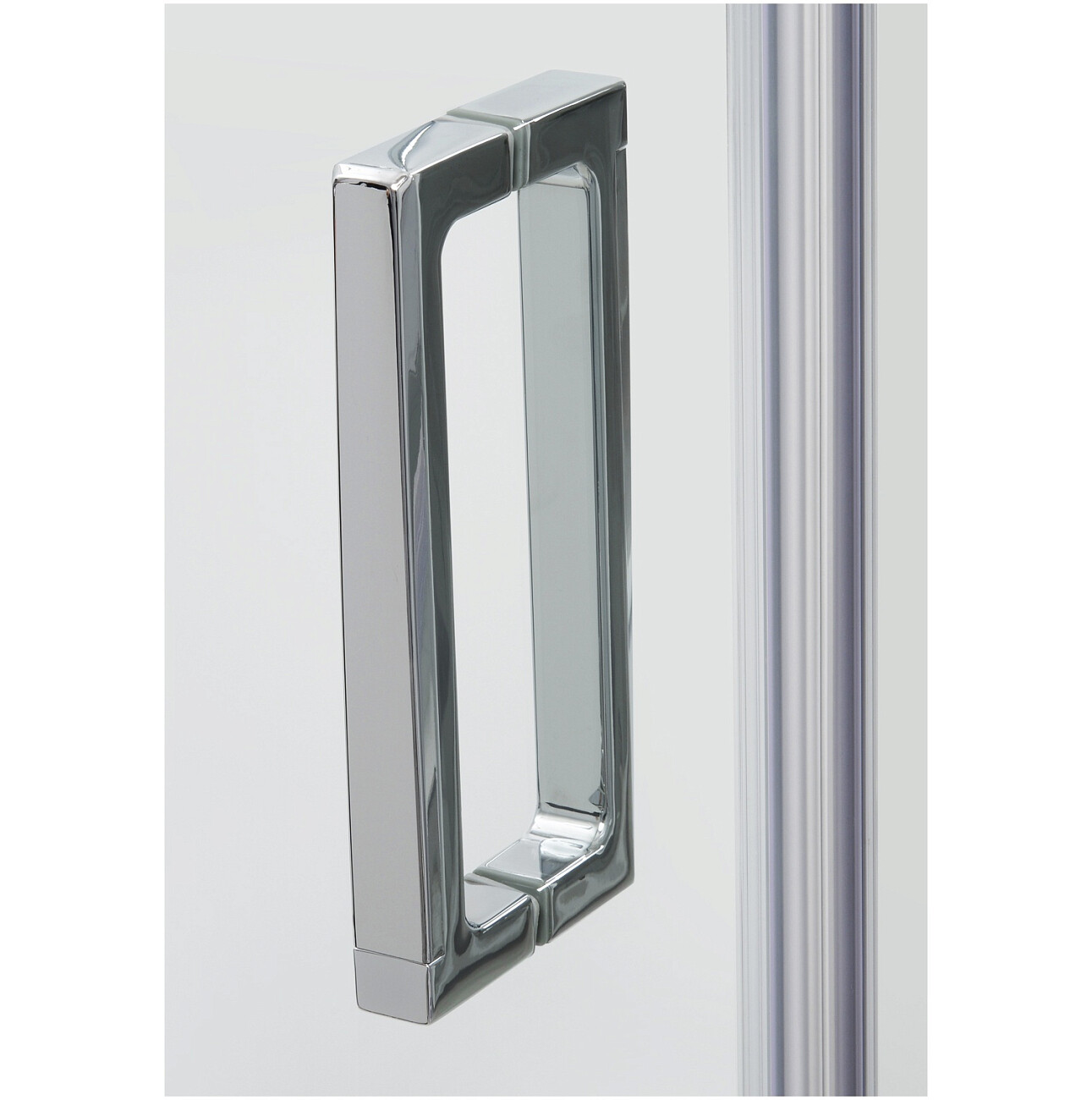 Душевая дверь распашная 120х200 см прозрачная, хром Wasserkraft Aller 10H05R - изображение 20