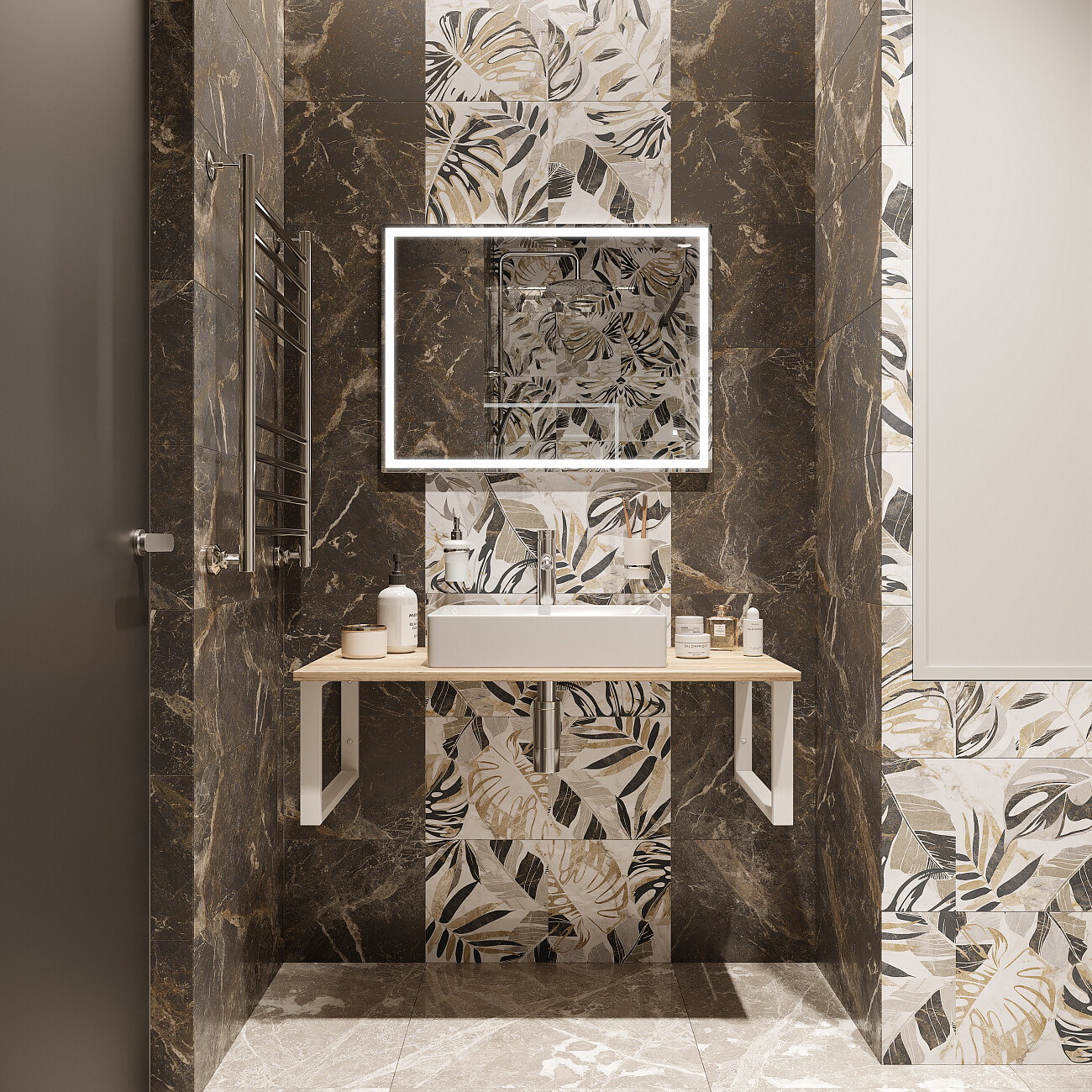 Раковина накладная керамическая прямоугольная 38х50 см белая Stworki 3050-KL - изображение 3