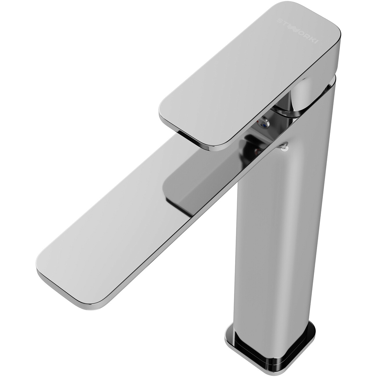 Смеситель для раковины однорычажный хром Stworki "Мосс" S43020CR - изображение 8