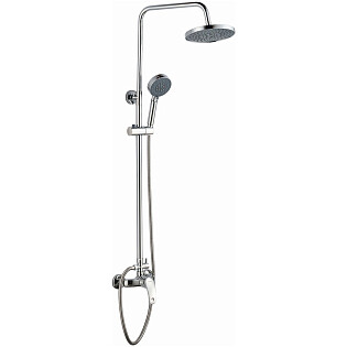 Душевая стойка с верхним душем и смесителем хром Boch Mann Junior BM7227