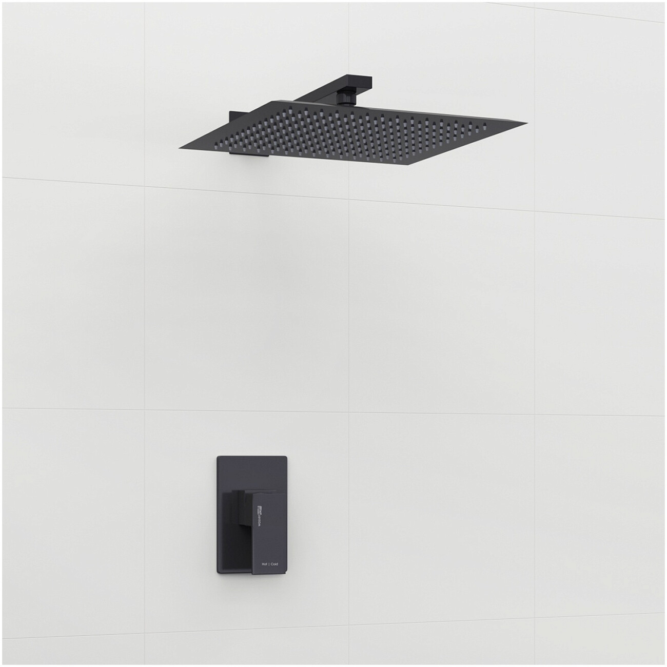 Душевой комплект для душа черный Wasserkraft A20219 SET2210 - изображение 2