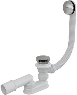 Слив-перелив для ванны автомат круглый хром Ravak Click Clack X01472