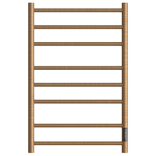 Полотенцесушитель электрический 50х80 см с диммером справа бронзовый Point &quot;Аврора&quot; PN10858BR П8