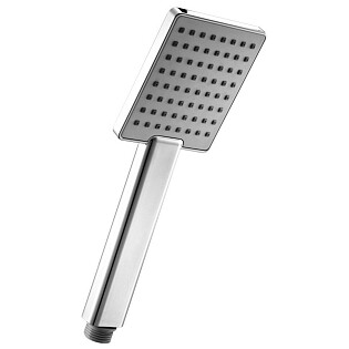 Лейка для ручного душа квадратная 9,7 см хром Lemark LM1411C