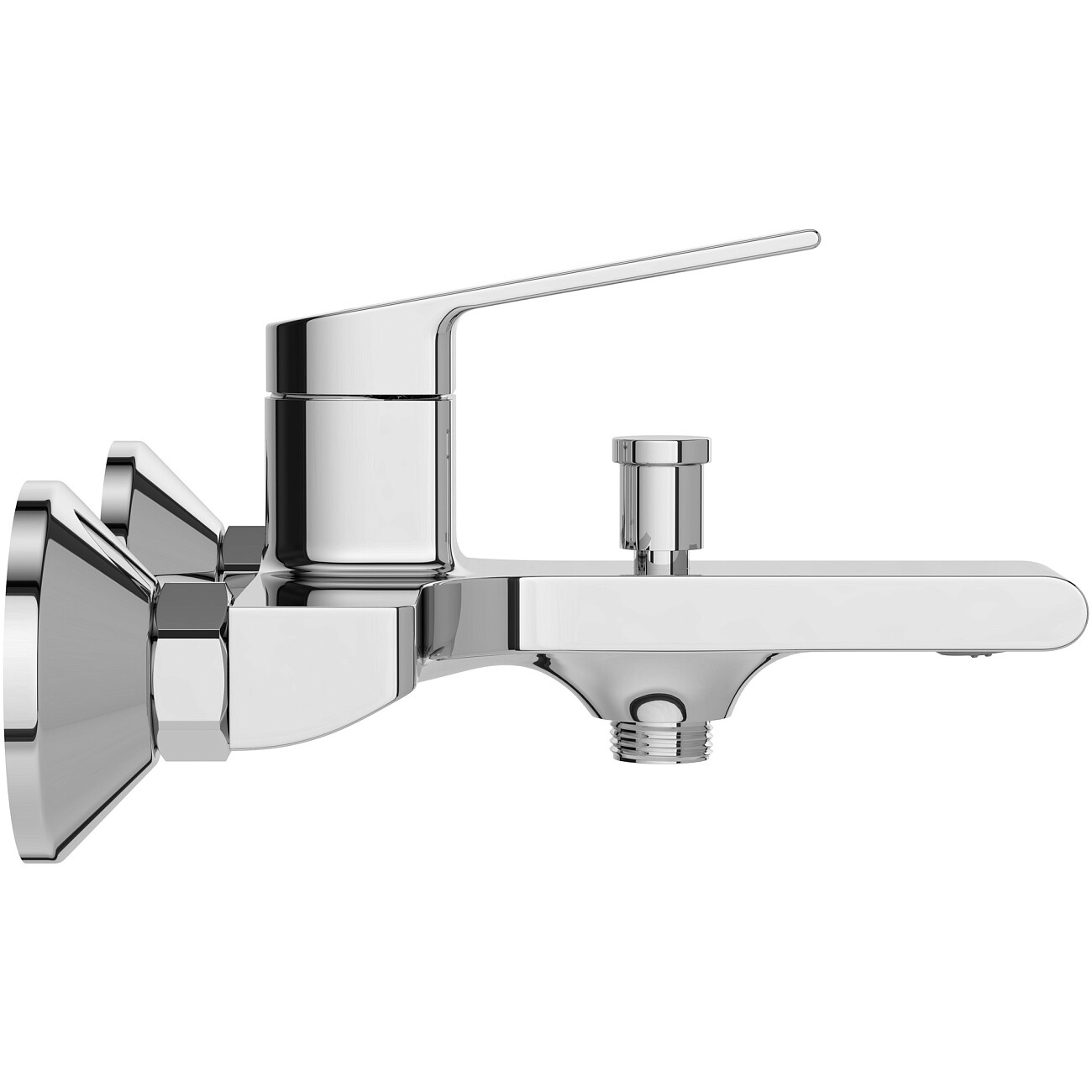 Смеситель для ванны с душем настенный хром Stworki "Ольборг" S20100CR - изображение 7