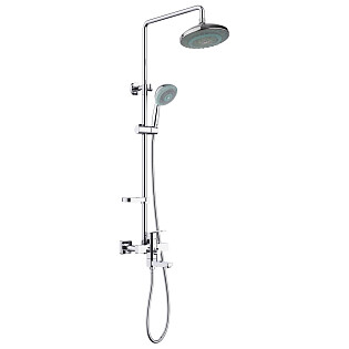 Душевой комплект с тропическим душем и подсветкой хром Timo Beverly SX-1060-00 3010