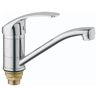 Смеситель для кухни однорычажный хром D-Lin D151404-1