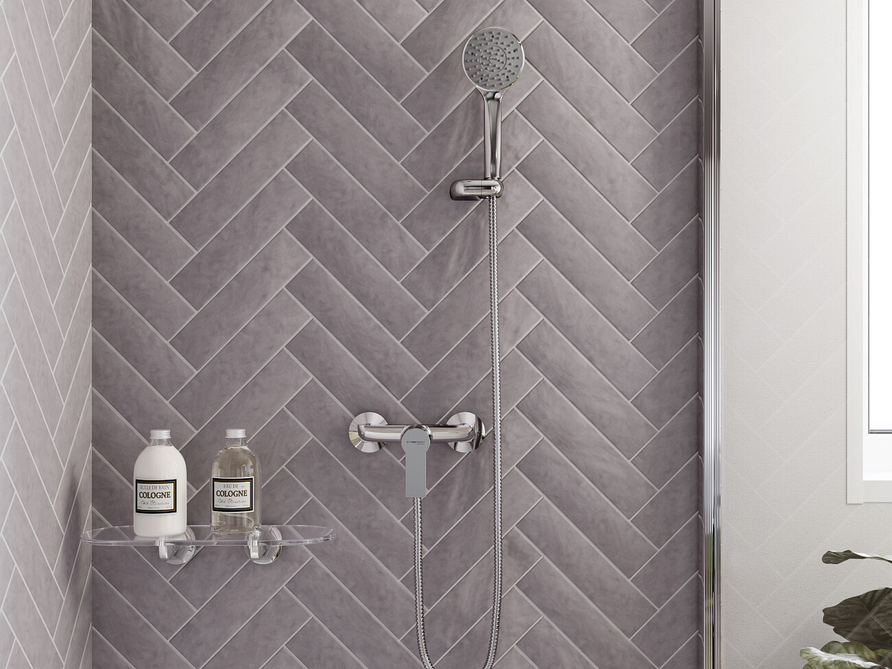 Смеситель для душа однорычажный хром Stworki "Хельсинки" HFHS20000 - изображение 6