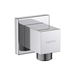 Шланговое подсоединение хром Aquatek AQ2458CR