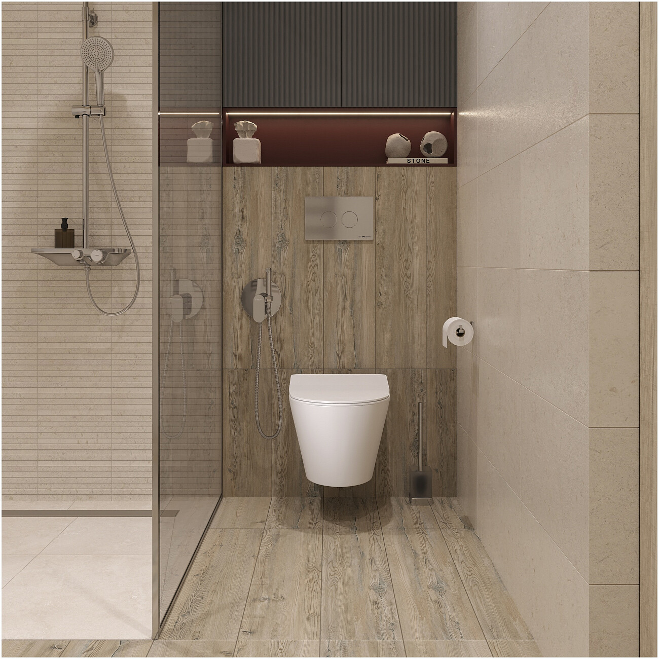 Унитаз подвесной безободковый с микролифтом белый Stworki "Вестфолл" S08401WH - изображение 7