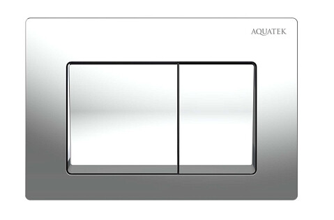 Панель смыва для INS-0000019  хром глянец Aquatek Small 010B TDI-0000005